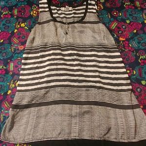 Cute Stripes Tank sz Large